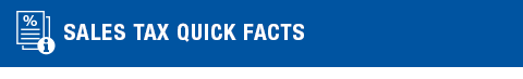 Sales Tax Quick Facts