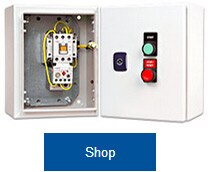Enclosed D.O.L. Motor Starters (1/6 - 75HP)